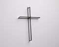 Antique Clear Cross Suncatcher