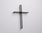 Cloud Grey Cross Suncatcher