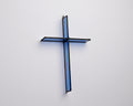 Harbor Blue Cross Suncatcher