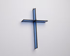 Harbor Blue Cross Suncatcher