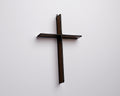 Mocha Brown Cross Suncatcher