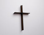 Mocha Brown Cross Suncatcher