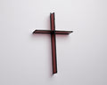 Red Mulberry Cross Suncatcher