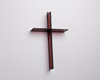 Red Mulberry Cross Suncatcher