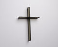 Warm Stone Cross Suncatcher