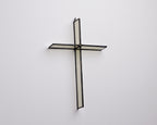 Wheat Mist Cross Suncatcher
