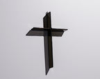 Ink Black Cross Suncatcher