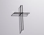 Antique Clear Cross Suncatcher