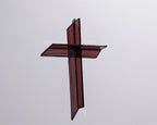 Red Mulberry Cross Suncatcher