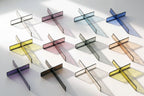 Red Mulberry Cross Suncatcher