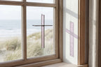 Red Mulberry Cross Suncatcher