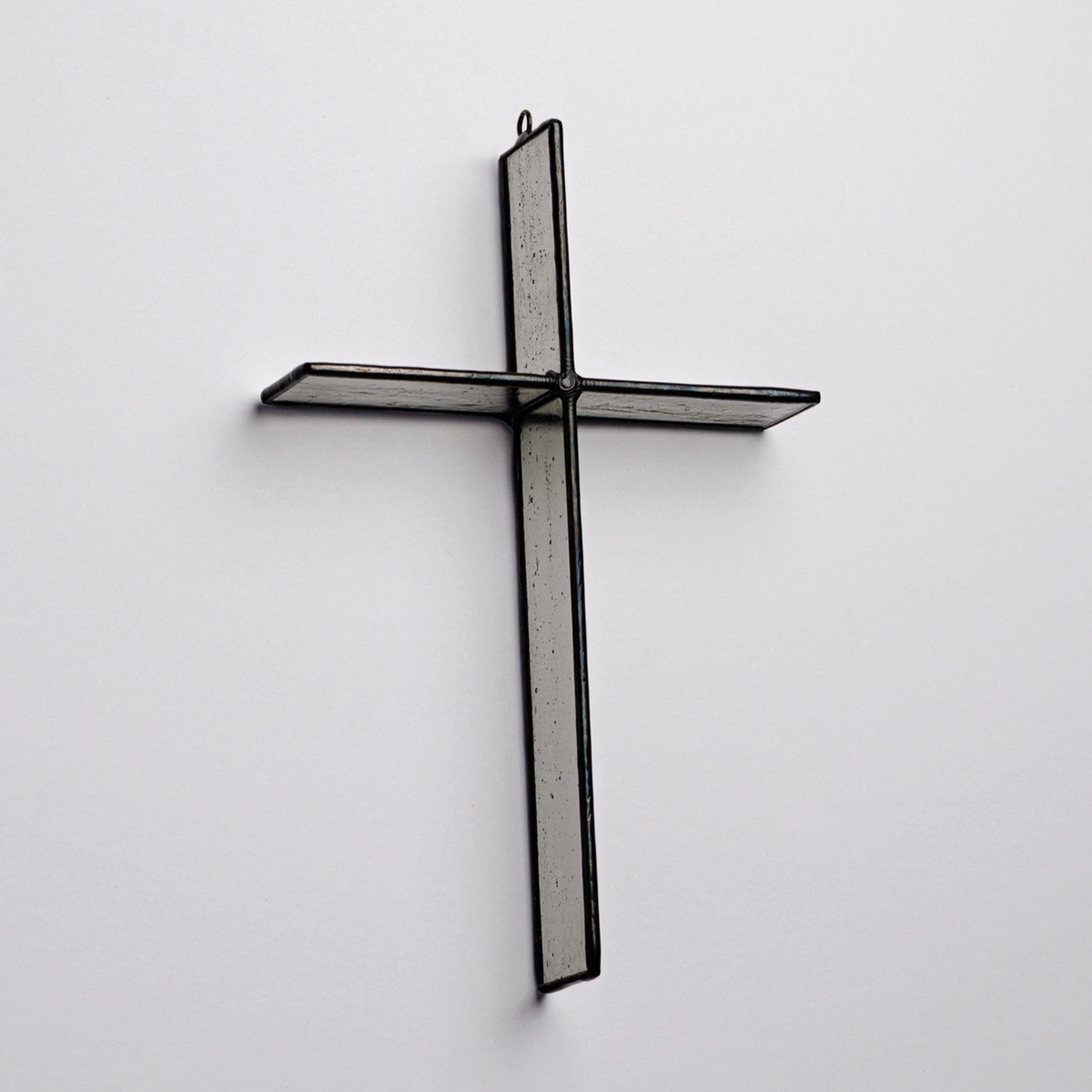 Stained Glass Cross Suncatcher