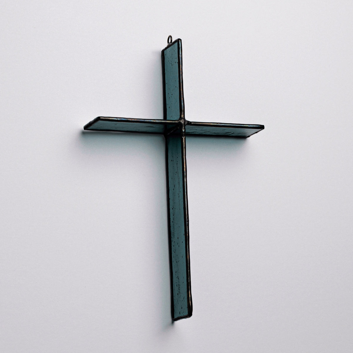 Stained Glass Cross Suncatcher