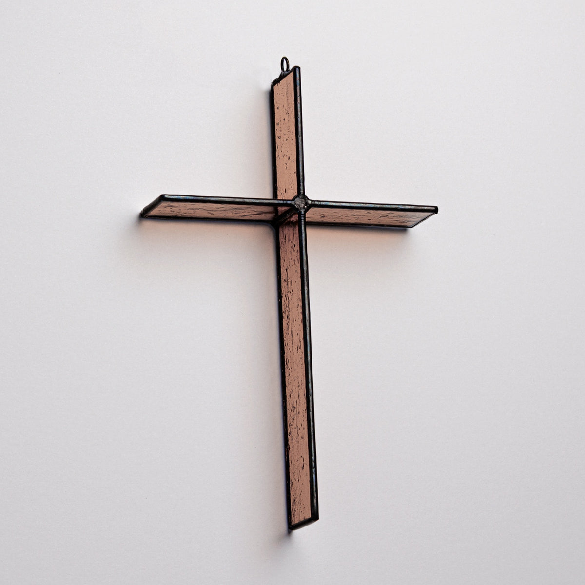 Stained Glass Cross Suncatcher