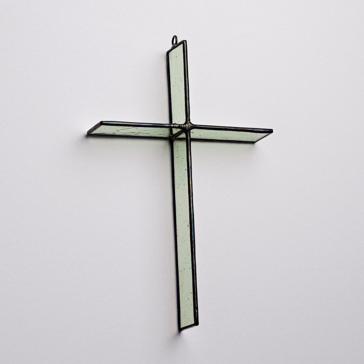 Stained Glass Cross Suncatcher