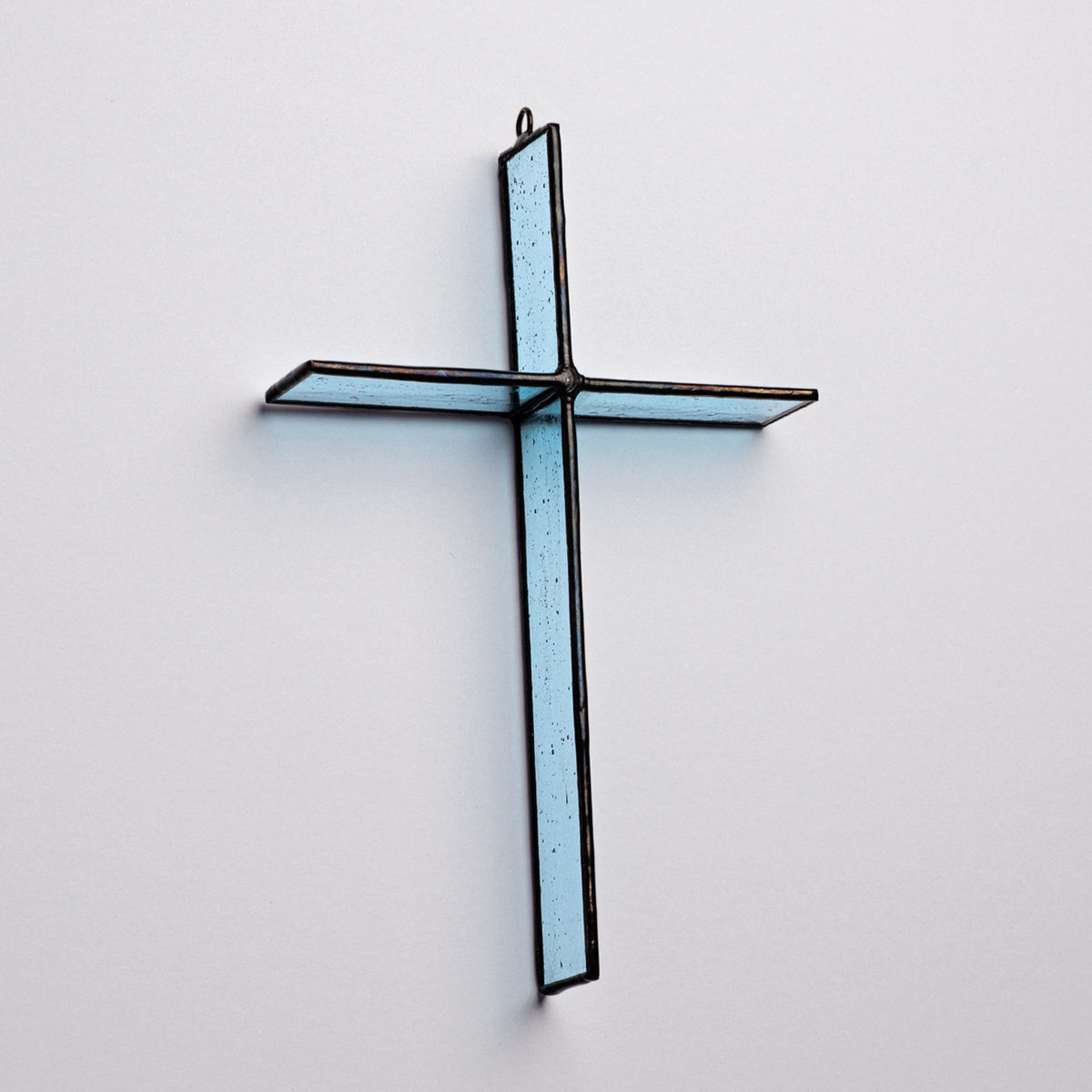 Stained Glass Cross Suncatcher