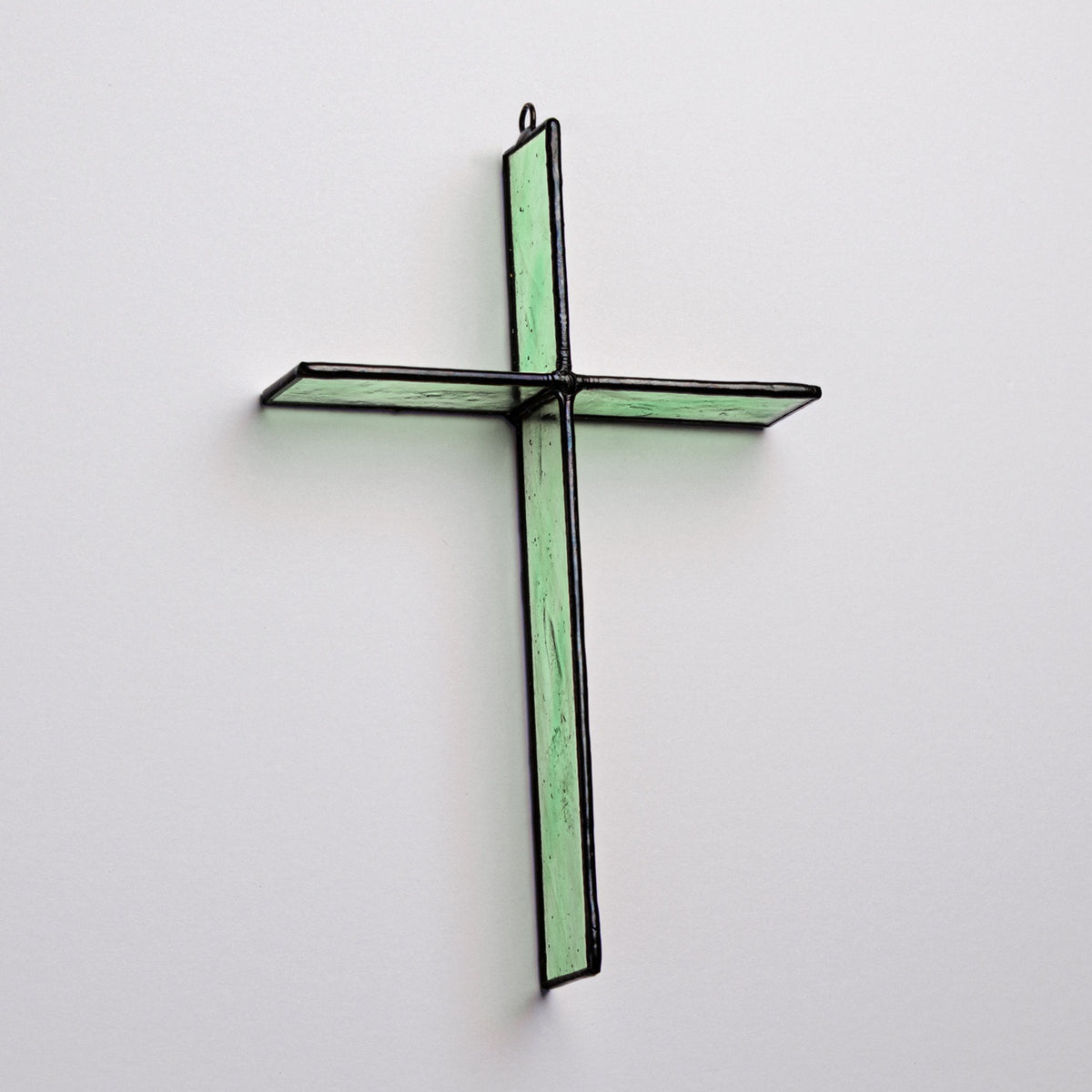 Stained Glass Cross Suncatcher