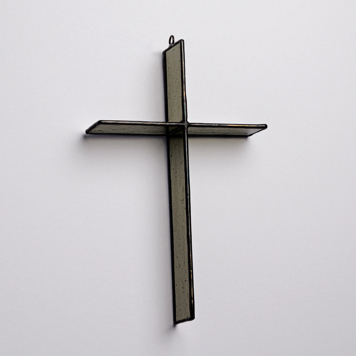 Stained Glass Cross Suncatcher
