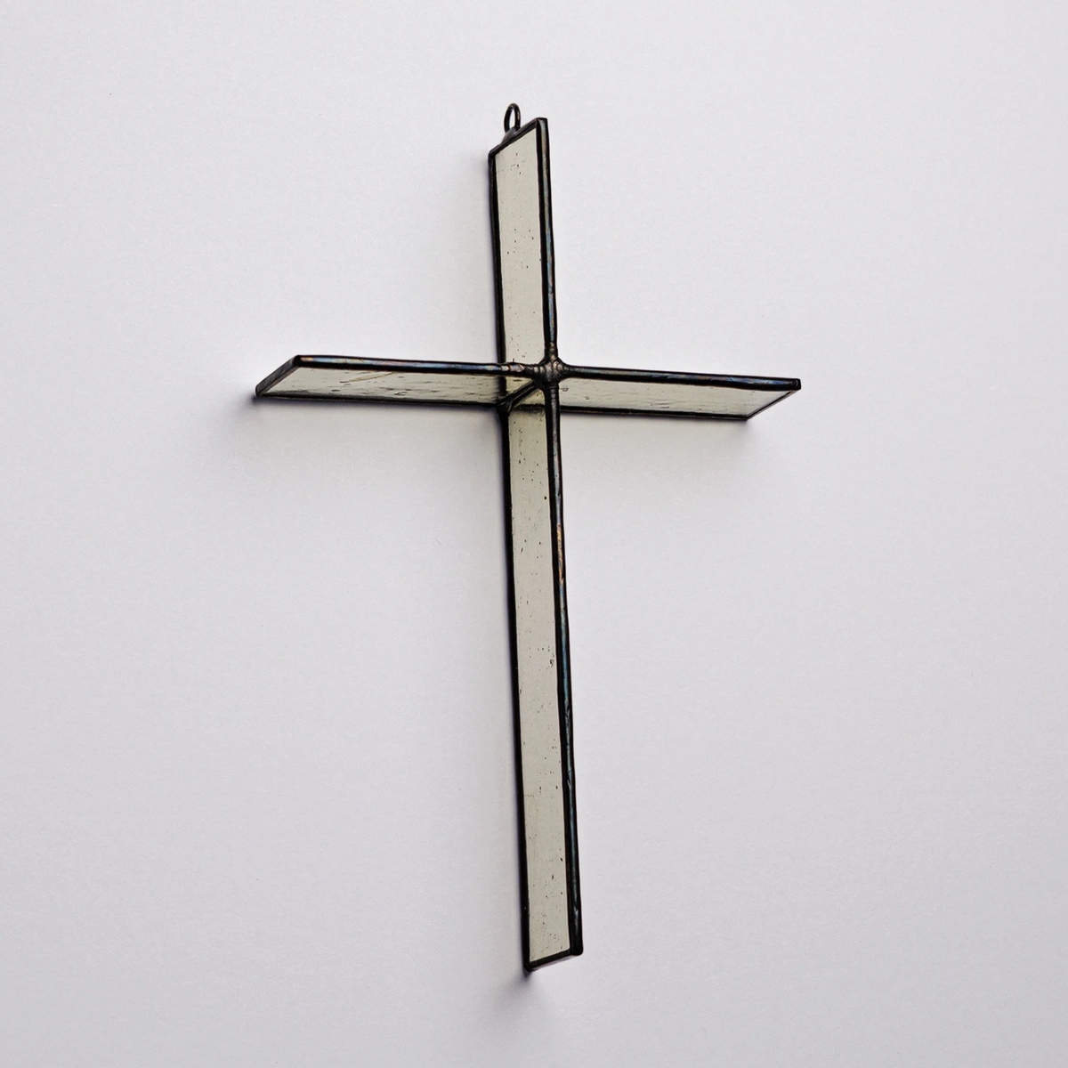 Stained Glass Cross Suncatcher